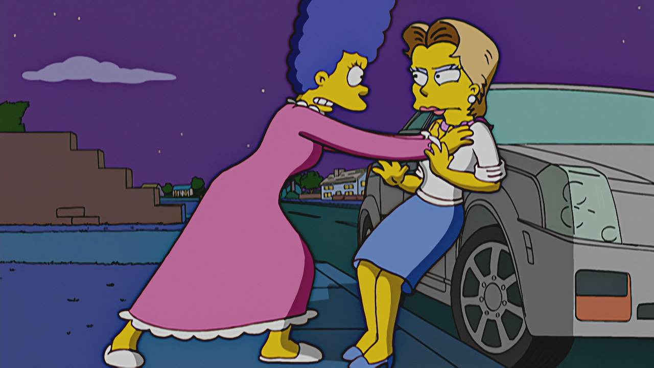 and look i am suddenly a girl simpsons