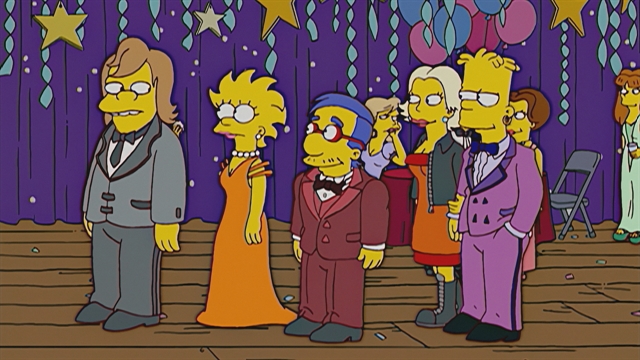 Image result for prom simpsons